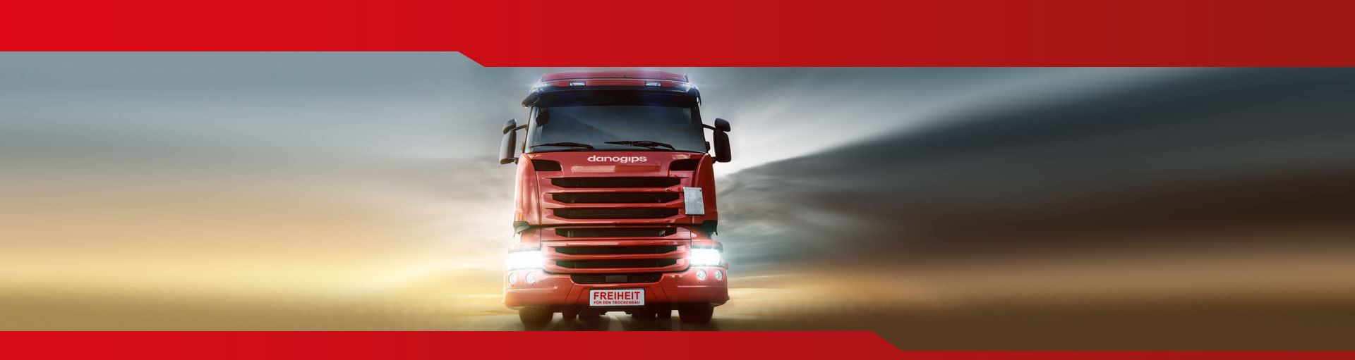 Dano - Logistikleistungen Danogips